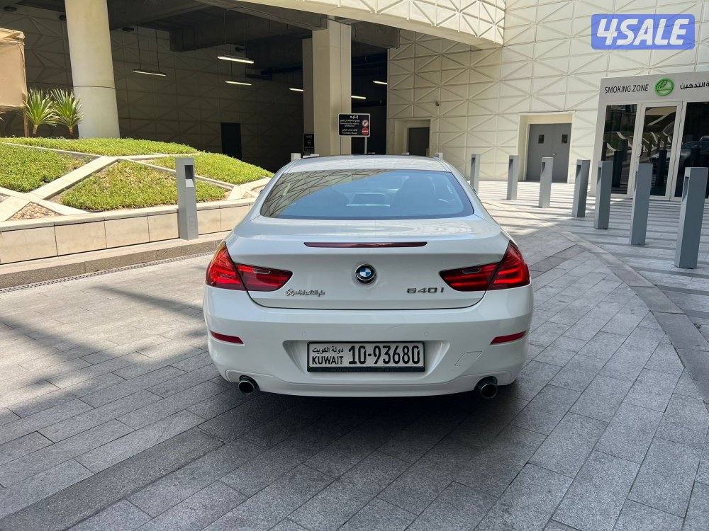 للبيع BMW 640i كوبيه موديل 2012 بحالة الوكاله5