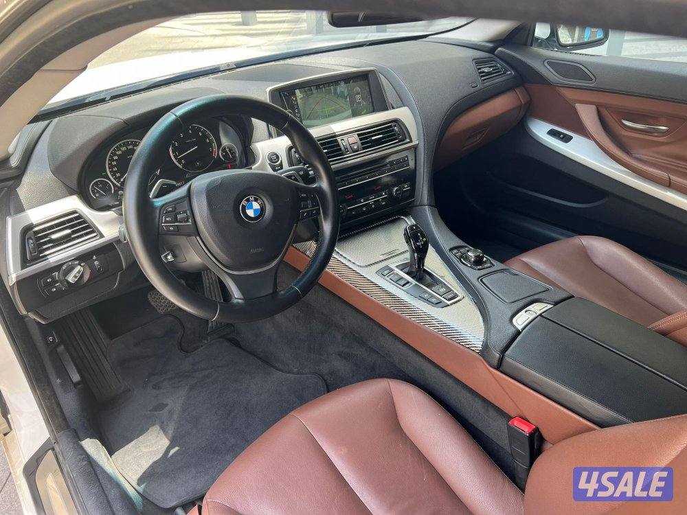 للبيع BMW 640i كوبيه موديل 2012 بحالة الوكاله6