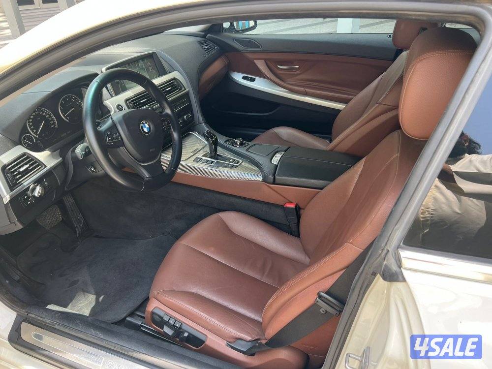 للبيع BMW 640i كوبيه موديل 2012 بحالة الوكاله7