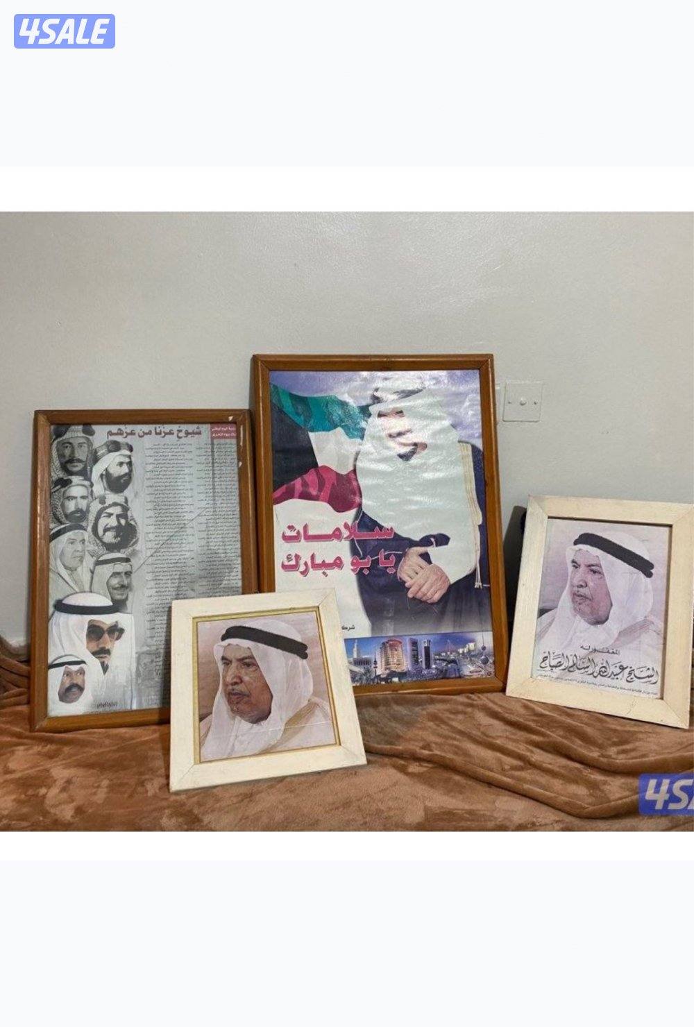 للبيع لوحات لشيوخ الكويت صناعة يدوية1
