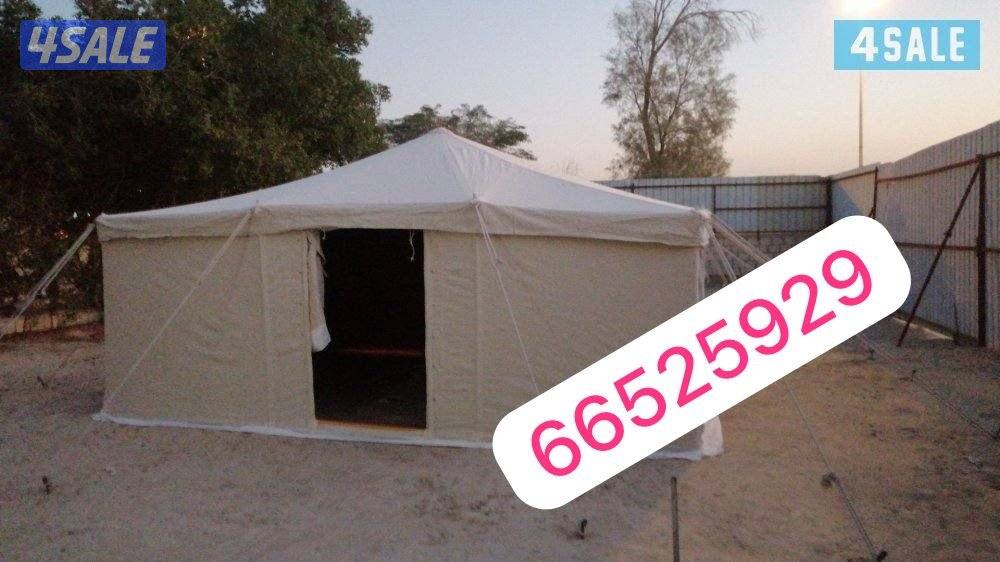 للبيع خيام جديد باكستاني ٣ طبقات درجه اول خام ٢٤ ملي4