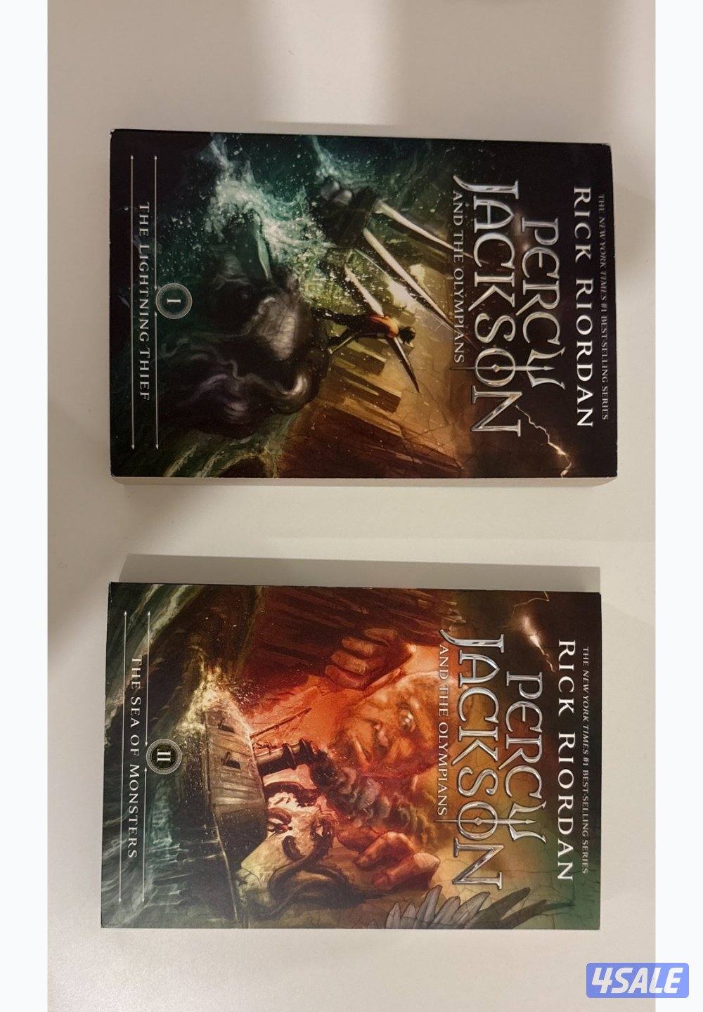 Percy Jackson and the Olympians books 1and 20