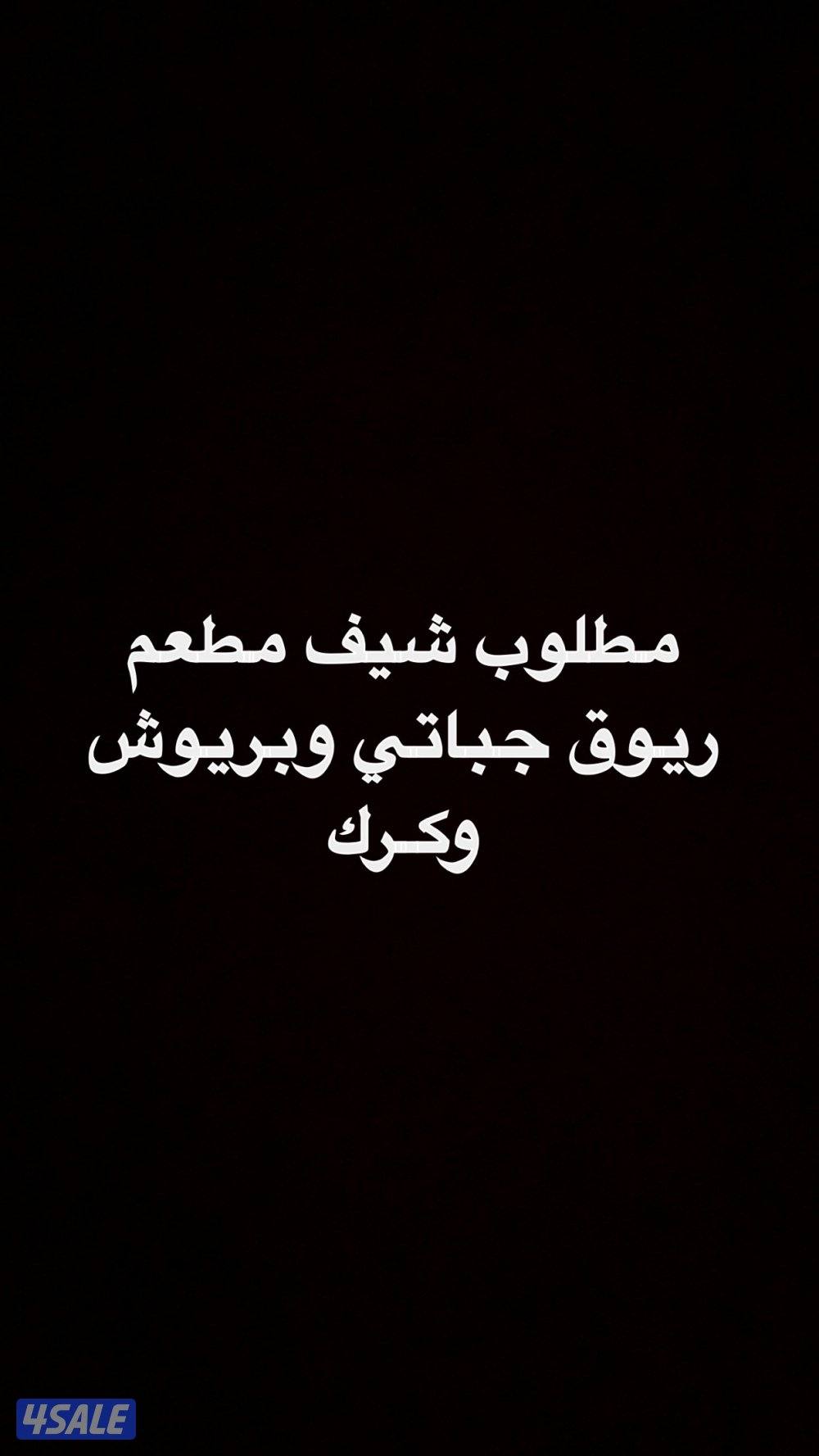 مطلوب شيف0