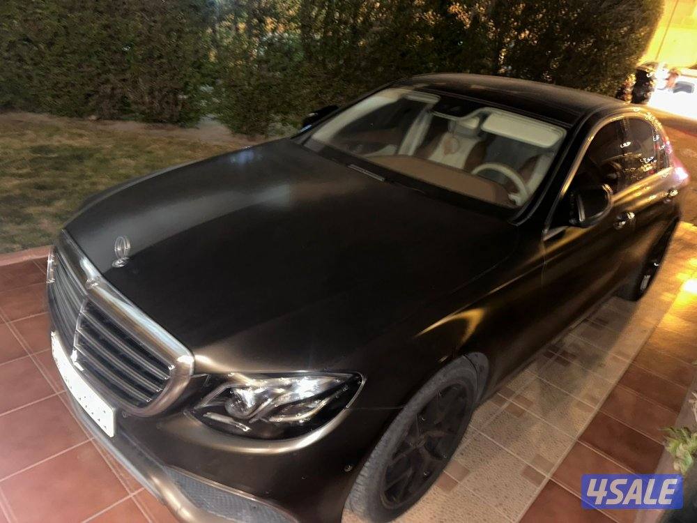 مرسيدس بمواصفات خاصه استعمال نظيف ، حماية فل بدي مطفي4