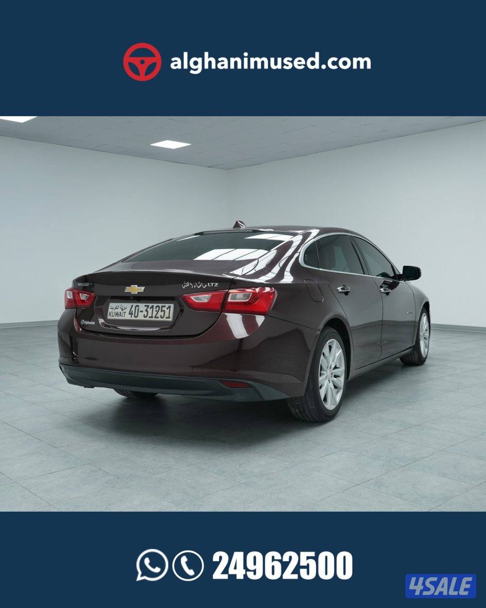 Chevrolet Malibu LTZ Sedan 2.5L Sunroof - 301