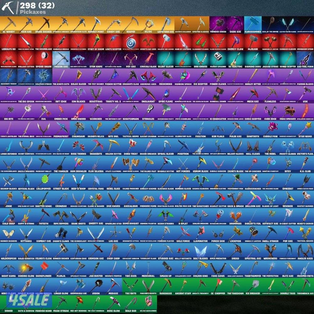 حساب فورتنايت نادر3