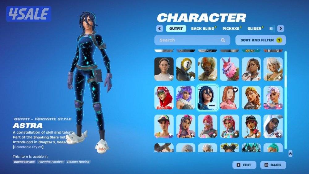 حساب فورت نايت 300 سكن سكنات عرق واكسات عرق ورقصات مشاهير اساسي2