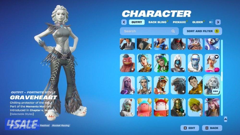 حساب فورت نايت 300 سكن سكنات عرق واكسات عرق ورقصات مشاهير اساسي3