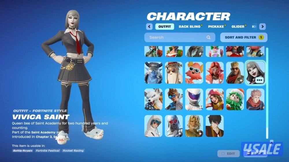 حساب فورت نايت 300 سكن سكنات عرق واكسات عرق ورقصات مشاهير اساسي11