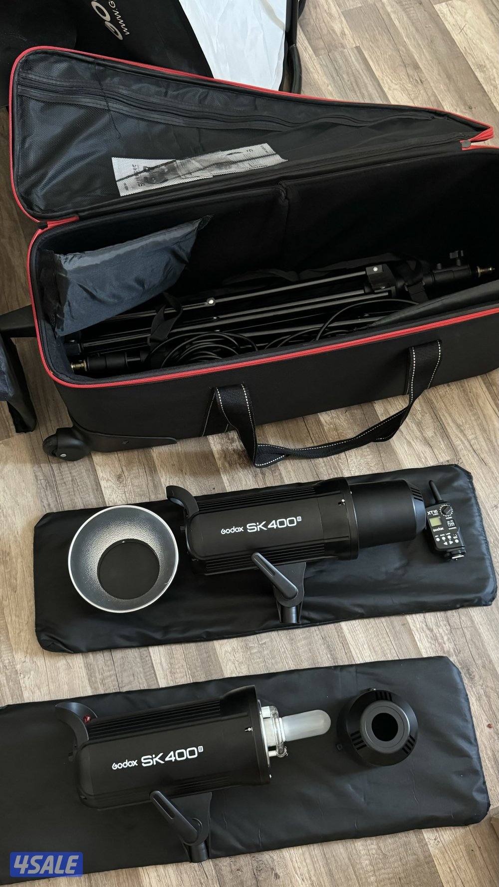 Godox SK400ll 2 light studio flash kit with triger1