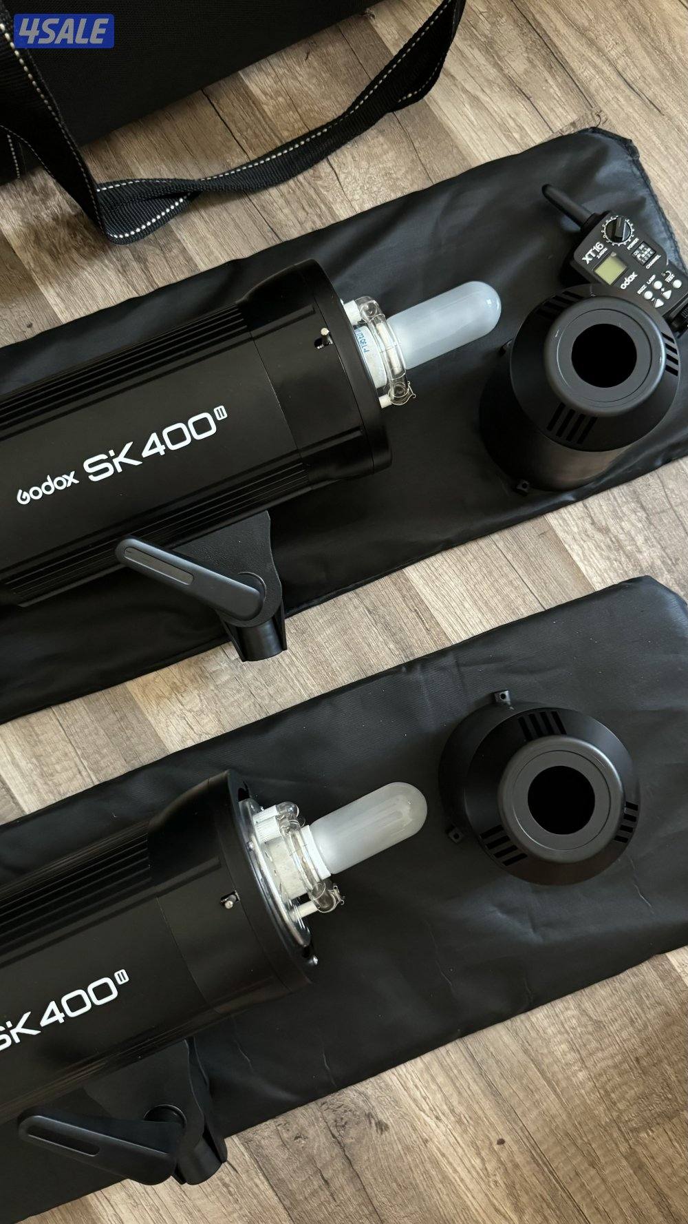 Godox SK400ll 2 light studio flash kit with triger2