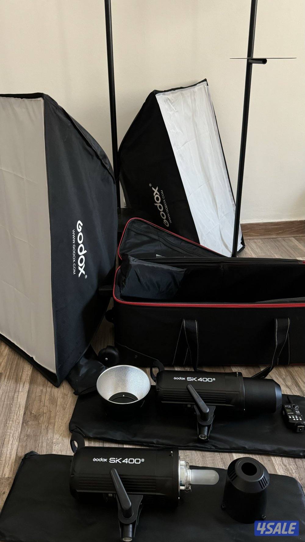 Godox SK400ll 2 light studio flash kit with triger3