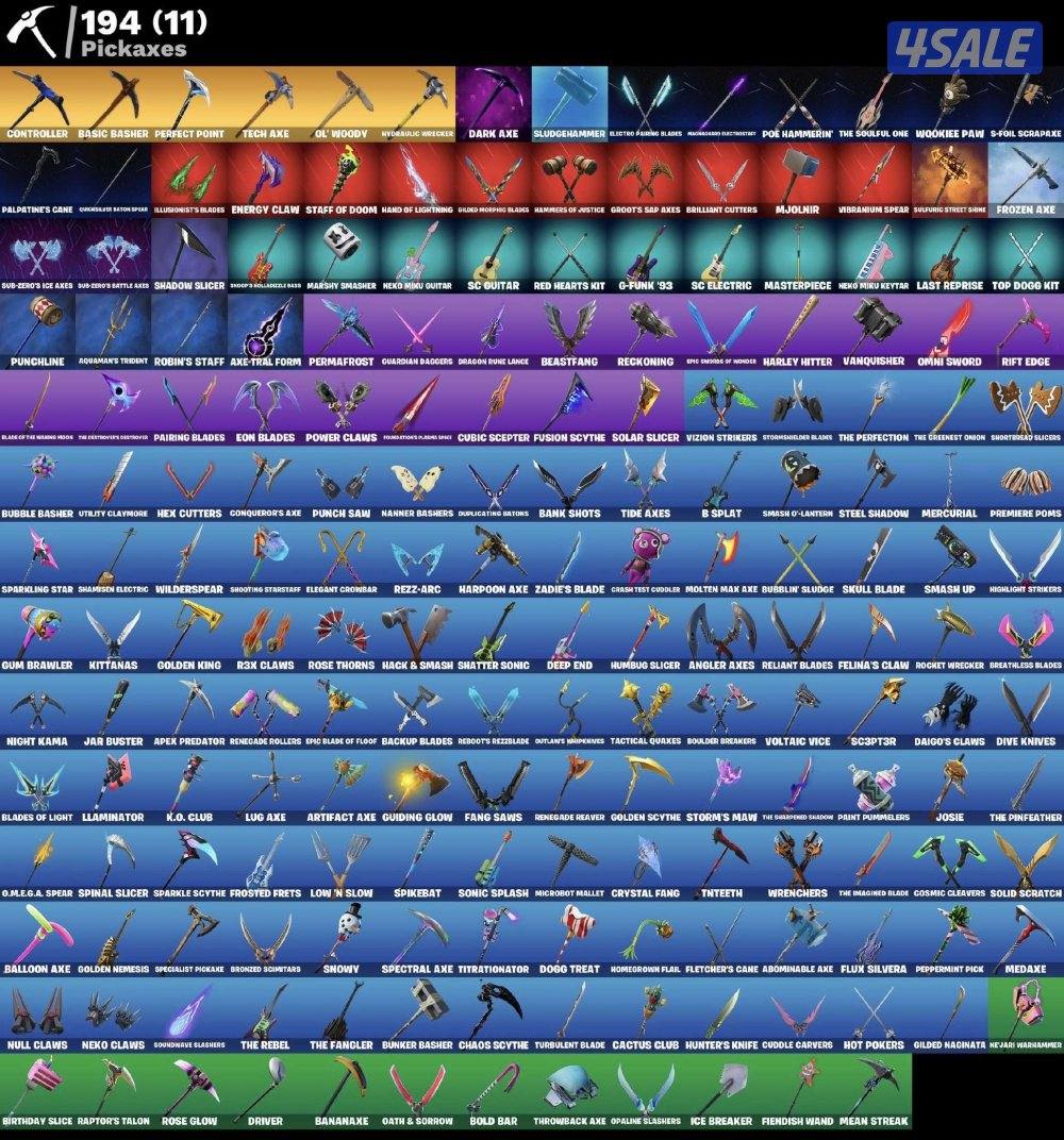 حساب فورت نايت ايكونك و 200 سكن وقلو وايدي سوني1