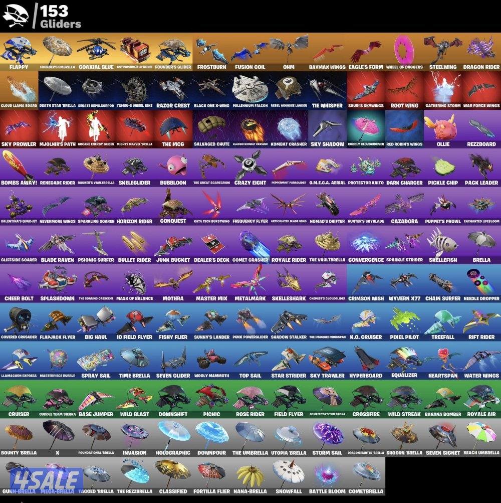حساب فورت نايت ايكونك و 200 سكن وقلو وايدي سوني3