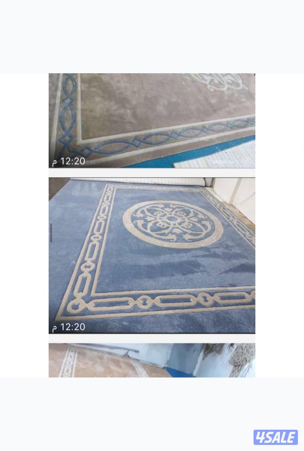 جميع انواع السجاد ونقشات سجاد حفر يدوي وتفصال كنب وجلسات8