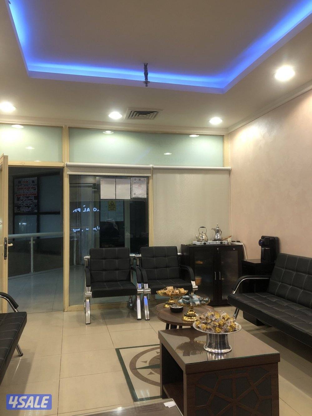للاجار قسميه سعد العبدالله ارضي وشقتين واصنصيل0