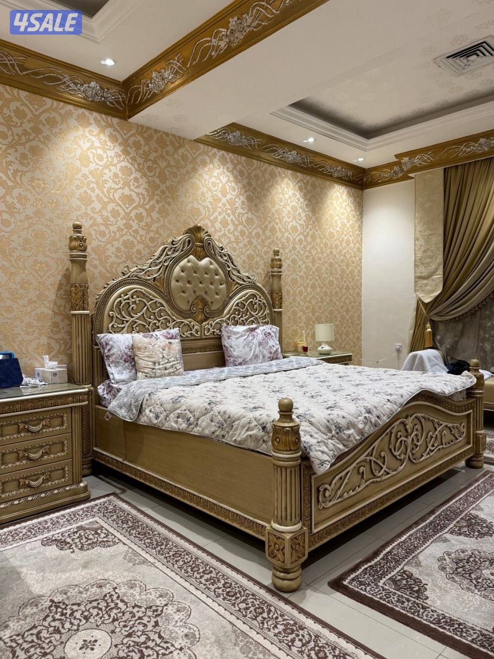 غرفة نوم ممتازه كالجديده0
