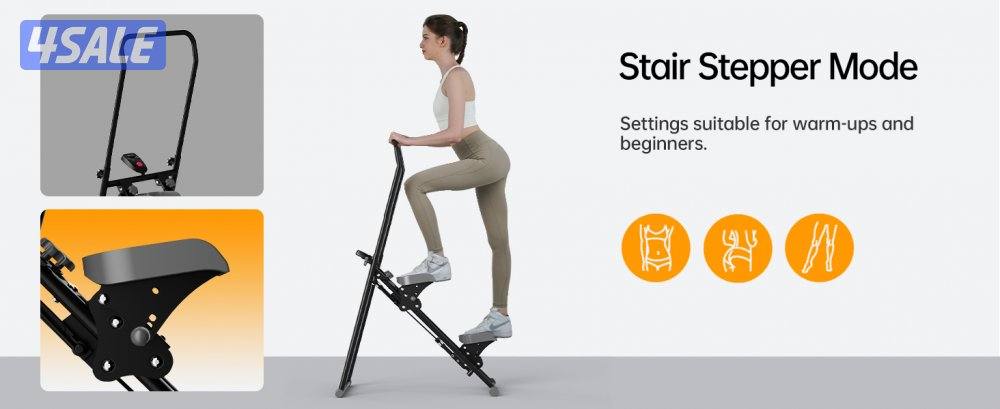 Stair Stepper for Home Exercise, Full Body Workout Vertical Climber4
