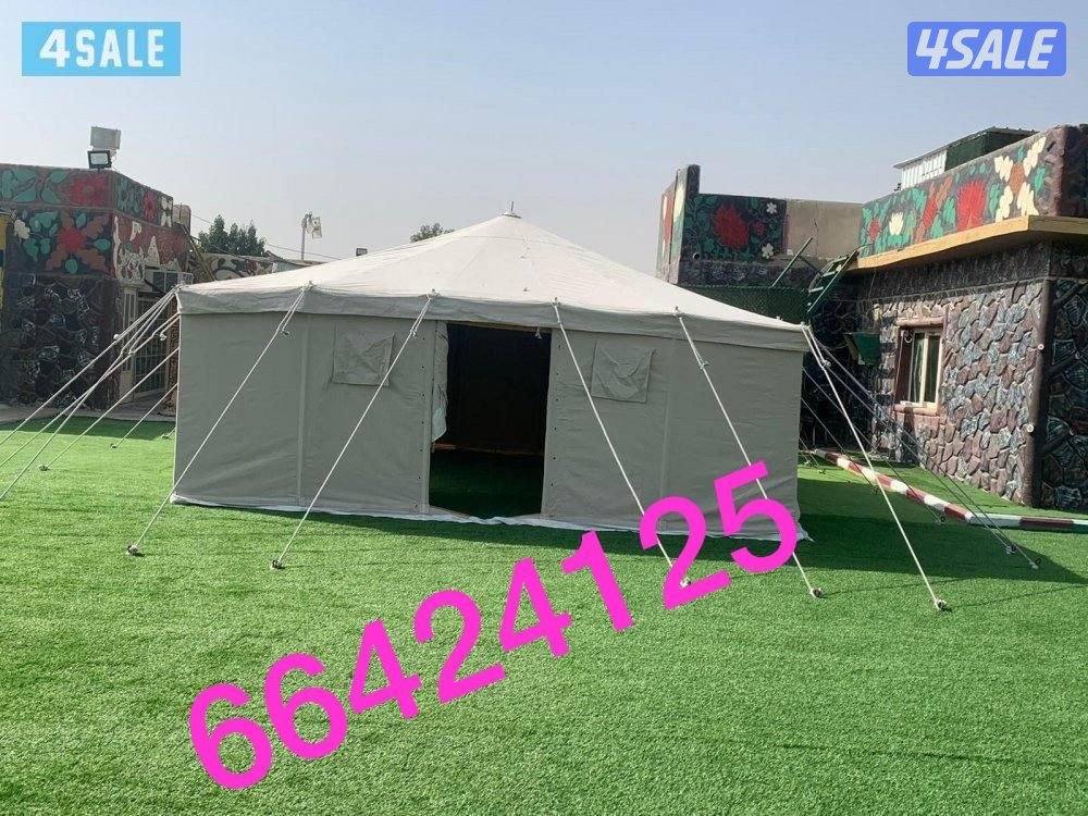 للبيع خيام جديد باكستاني ٣ طبقات درجه اول خام ٢٤ ملي3