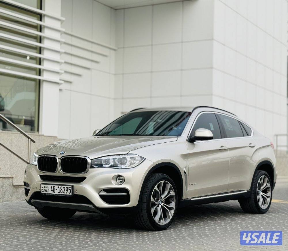 للبيع بي ام X6 موديل 20165