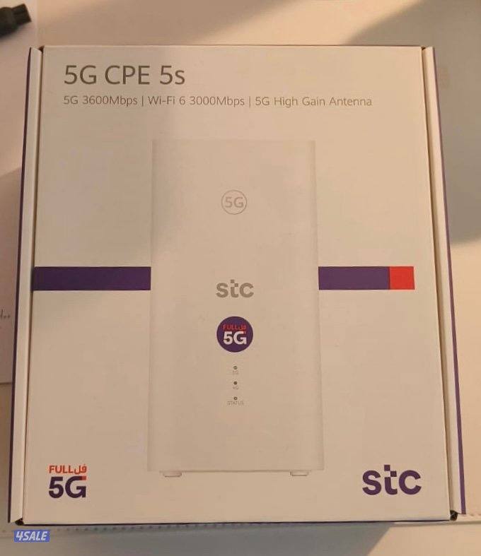 Stc Rauter STC 5G CPE 5s wifi router، رقم:20053597