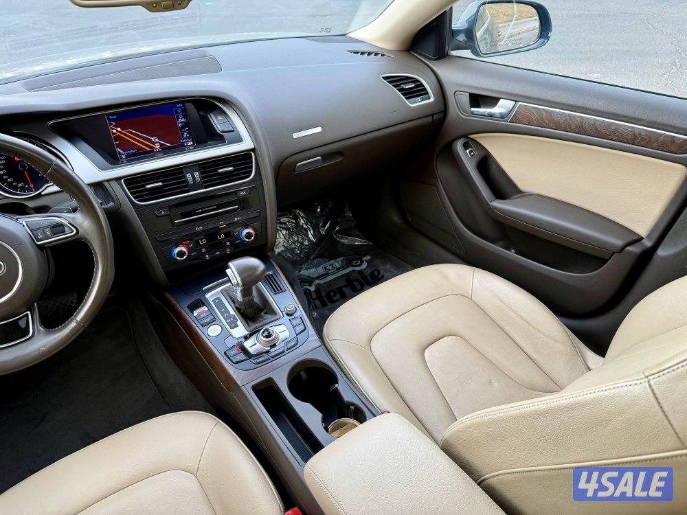 للبيع اودي A5 موديل 2016 بحاله نظيفه جدااا9