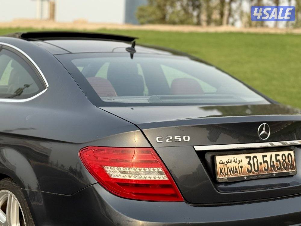 للبيع مرسيدس c250 كوبيه موديل 2012 كامل المواصفات14