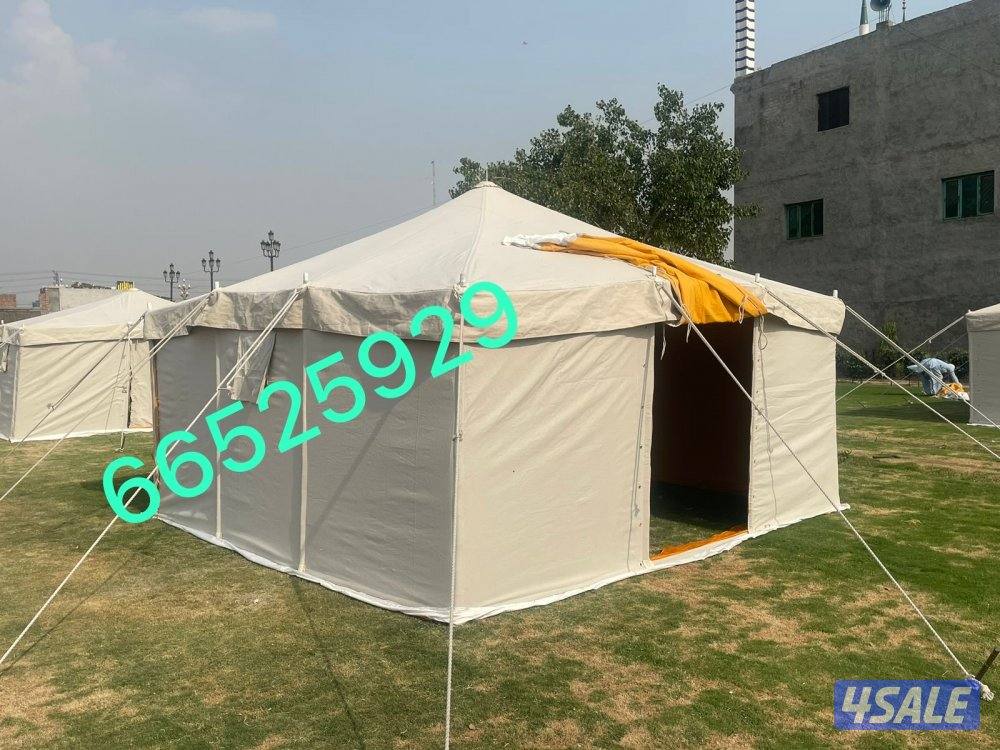 للبيع خيام جديد باكستاني ٣ طبقات درجه اول خام3