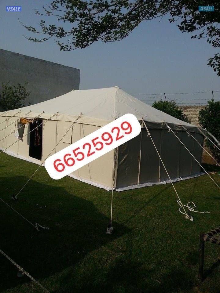 للبيع خيام جديد باكستاني ٣ طبقات درجه اول خام4