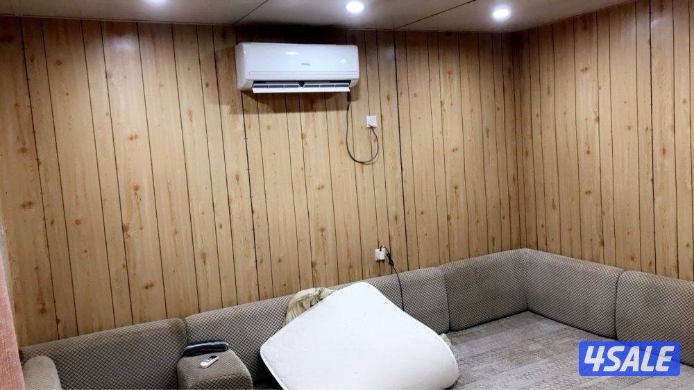 للبيع شاليه ثابت مقاس ٦ في ٤1