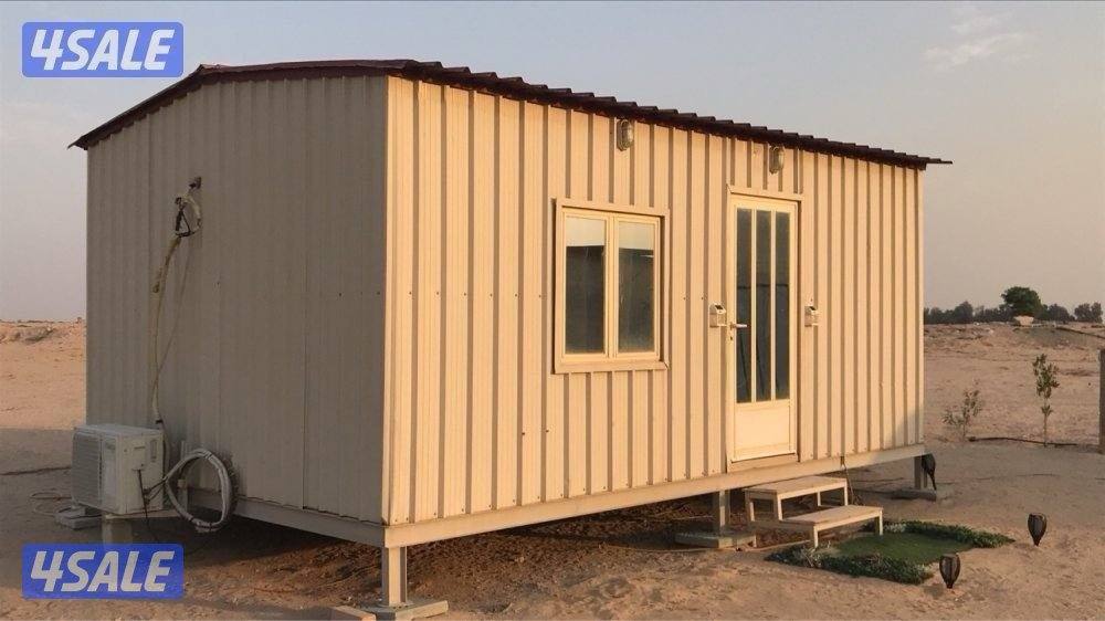 للبيع شاليه ثابت مقاس ٦ في ٤5