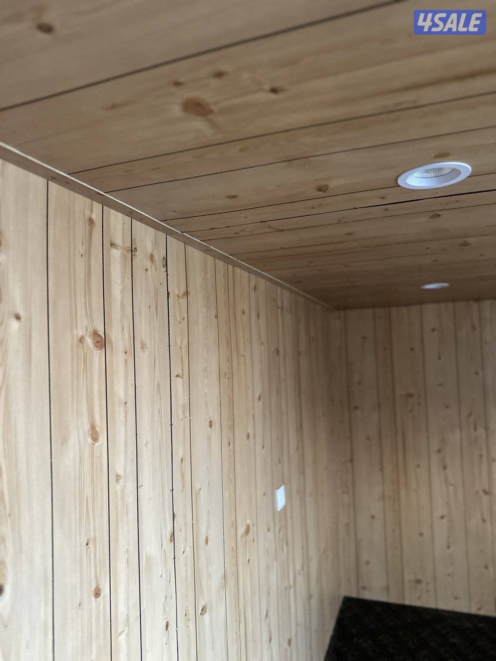 غرفة ديكور خشب 2.5 في 3.66 جديدة4