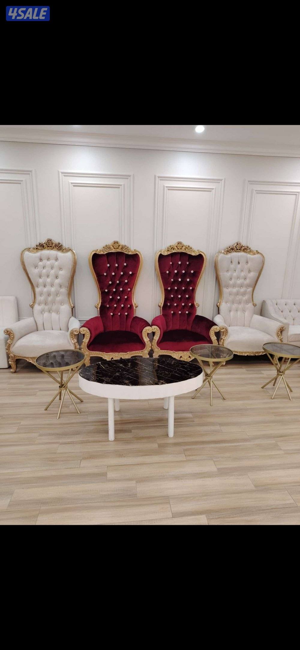 تأجير كراسي وطاولات وزينه منازل وجميع مستلزمات الافراح8