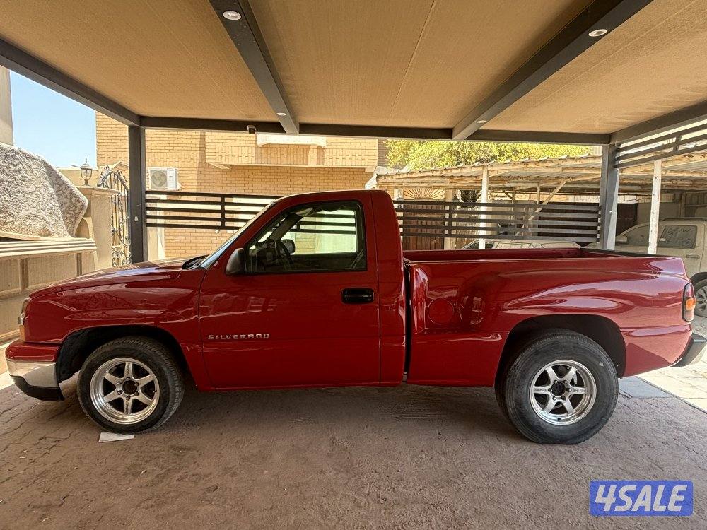 مخصر سلفرادو 2005 نظيف جداًجداً لون مميز داخليه نظيفة1