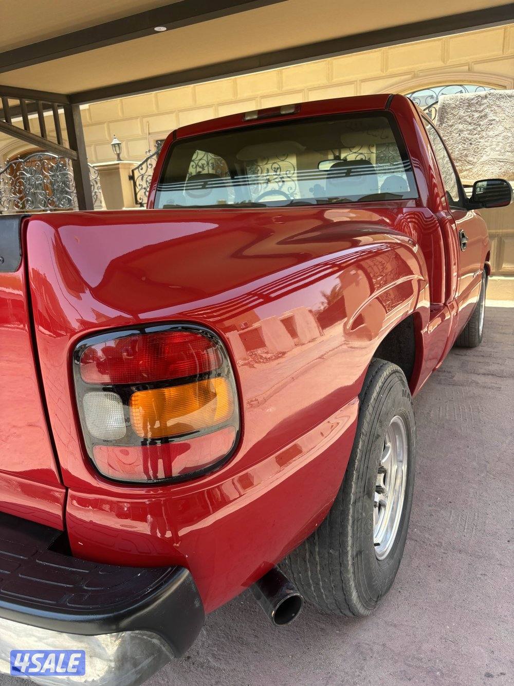 مخصر سلفرادو 2005 نظيف جداًجداً لون مميز داخليه نظيفة4