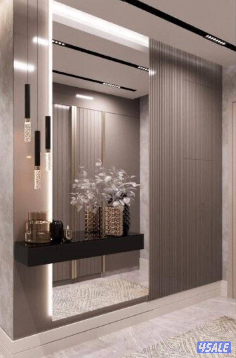 ابو نورا لجميع انواع الديكورات الخشبية وورق الجدران وبديل الحجر وبديل9