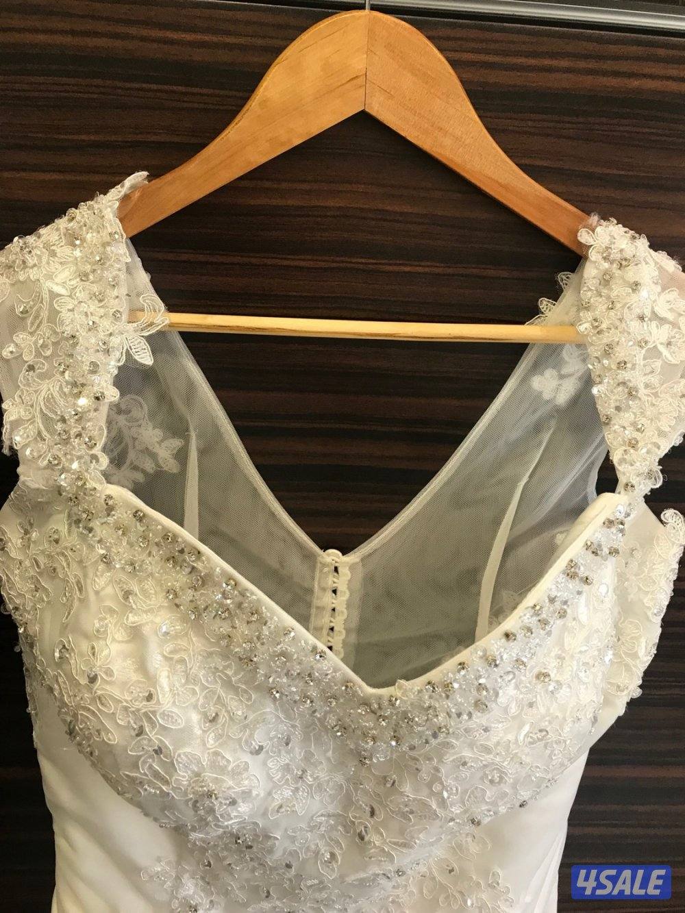 فستان عرس عصري غير مستخدم Wedding dress modern new not used5