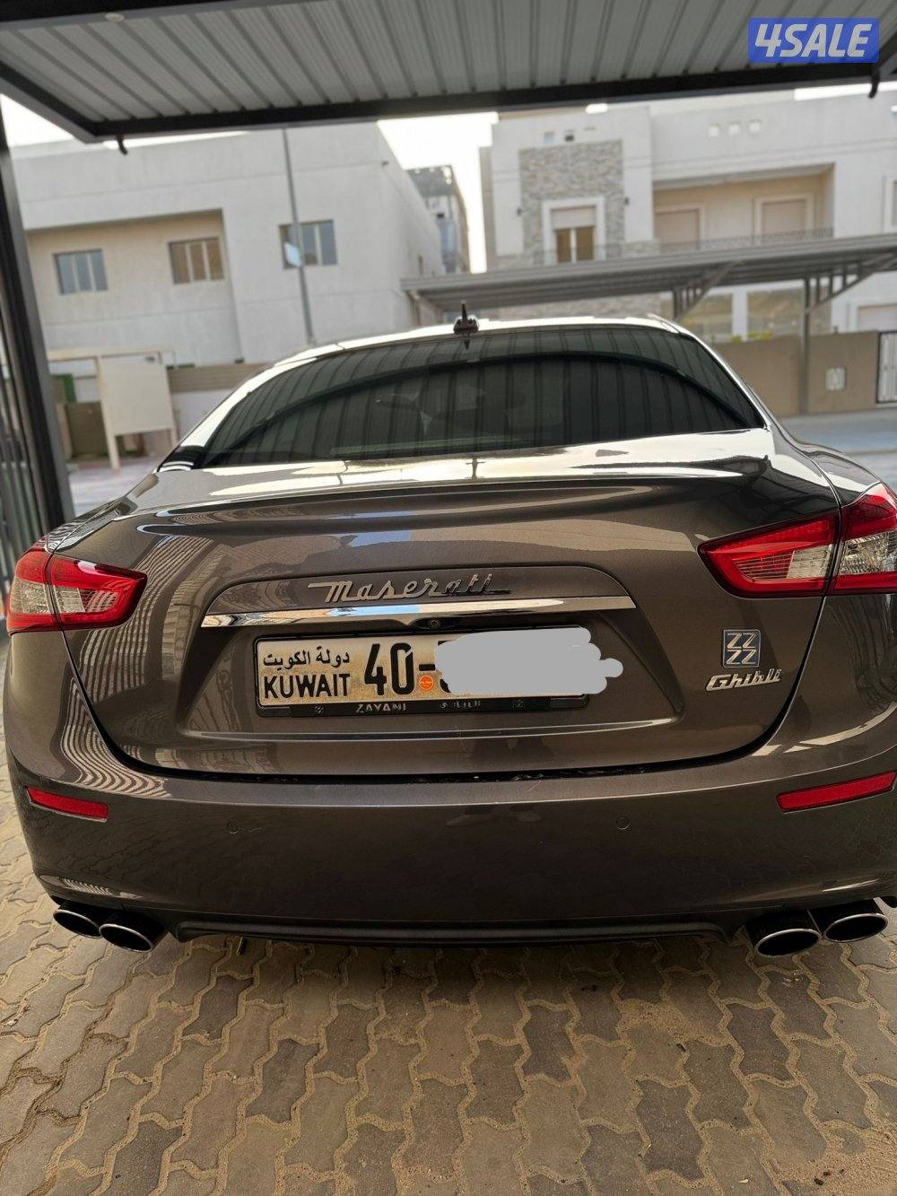 للبيع ميزراتي جيبلي 20171