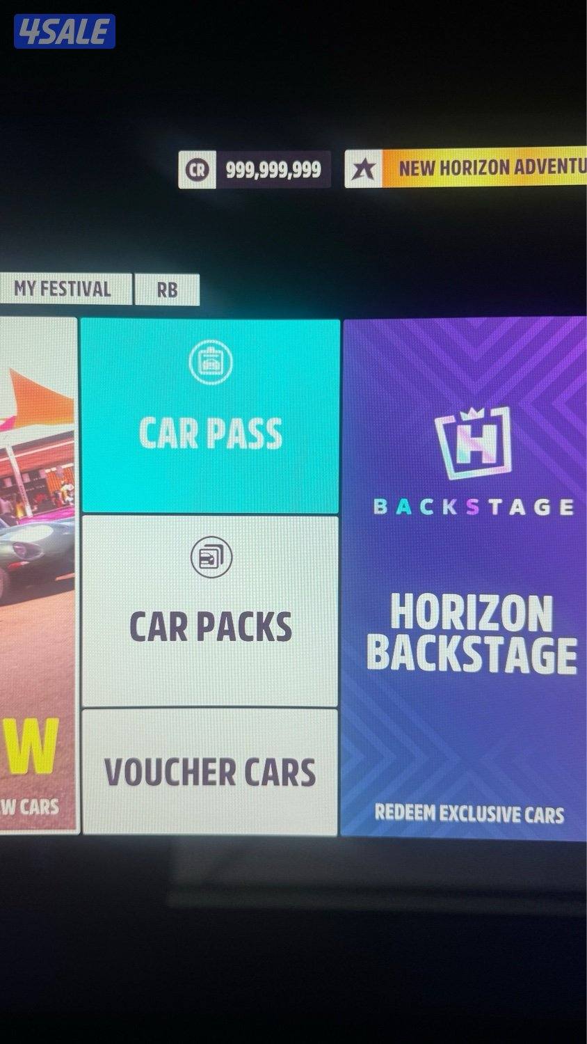 للبيع فلوس فرزا هورايزن 5 100مليون ب دينار0