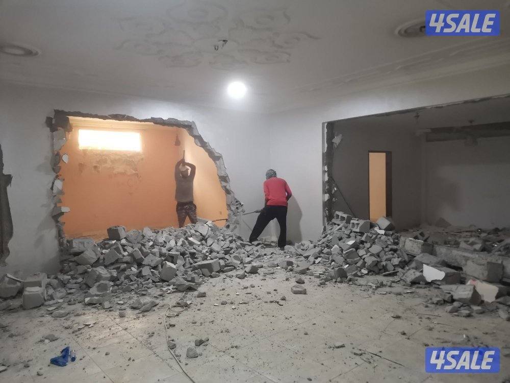 تكسير وبناء مساح سجما مقاولات عامه2