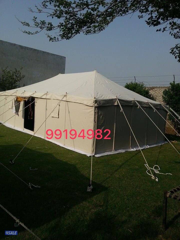 للبيع خيام جديد باكستاني ٣طبقات خام درجه اول ٢٤ ملي6