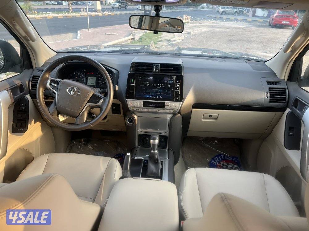 برادو TXL رمادي 2022ماشي 51 الف صبغ وكاله فتحه فل6