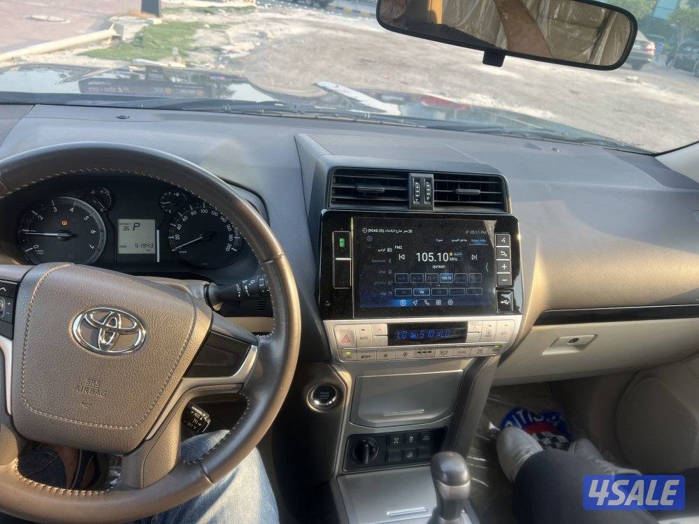 برادو TXL رمادي 2022ماشي 51 الف صبغ وكاله فتحه فل11