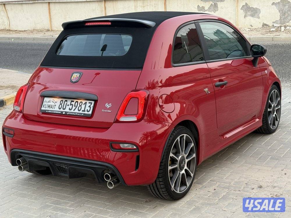 فيات ابارث 695 كشف موديل 2023 ماشي 13000 تحت الكفاله6