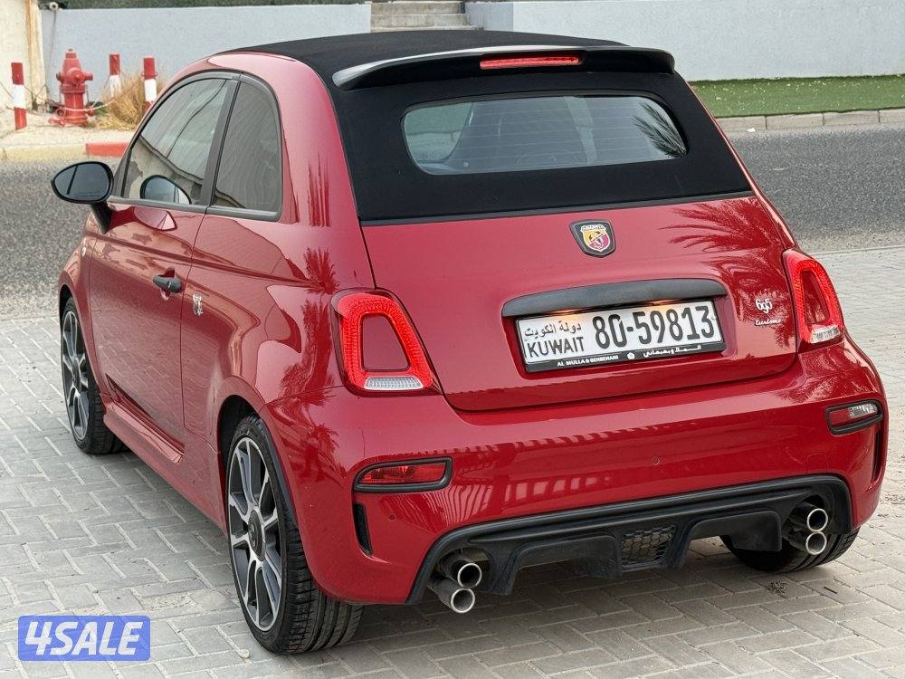 فيات ابارث 695 كشف موديل 2023 ماشي 13000 تحت الكفاله13