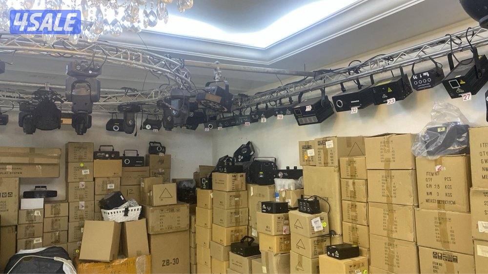 للبيع اجهزه  اضاءات  جمله4