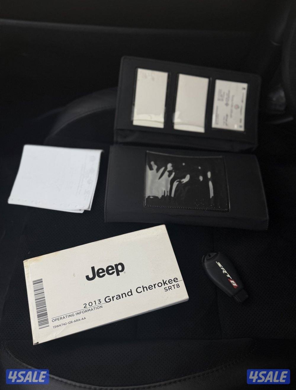 للبيع جراند شيروكي SRT8 موديل 2013 صبغ وكاله بالكامل11