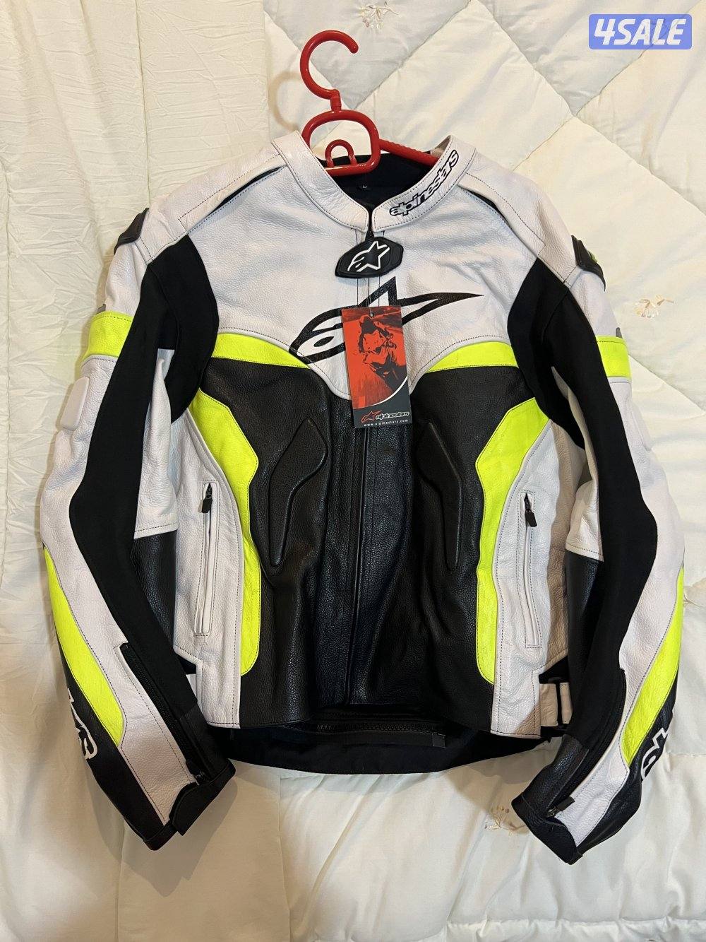 New Alpinestars track leather jacket0