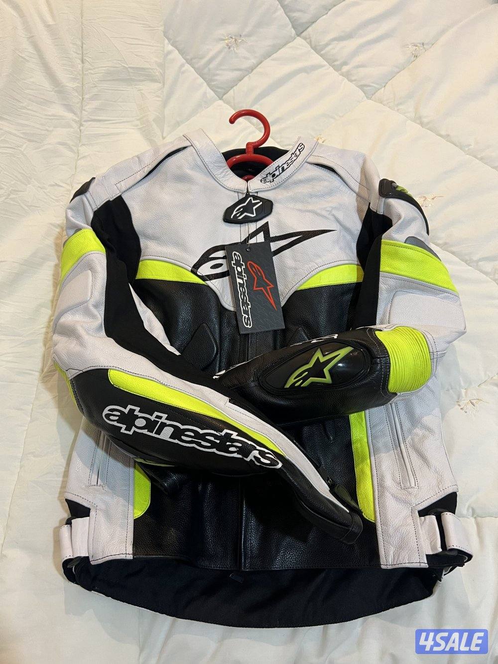 New Alpinestars track leather jacket1