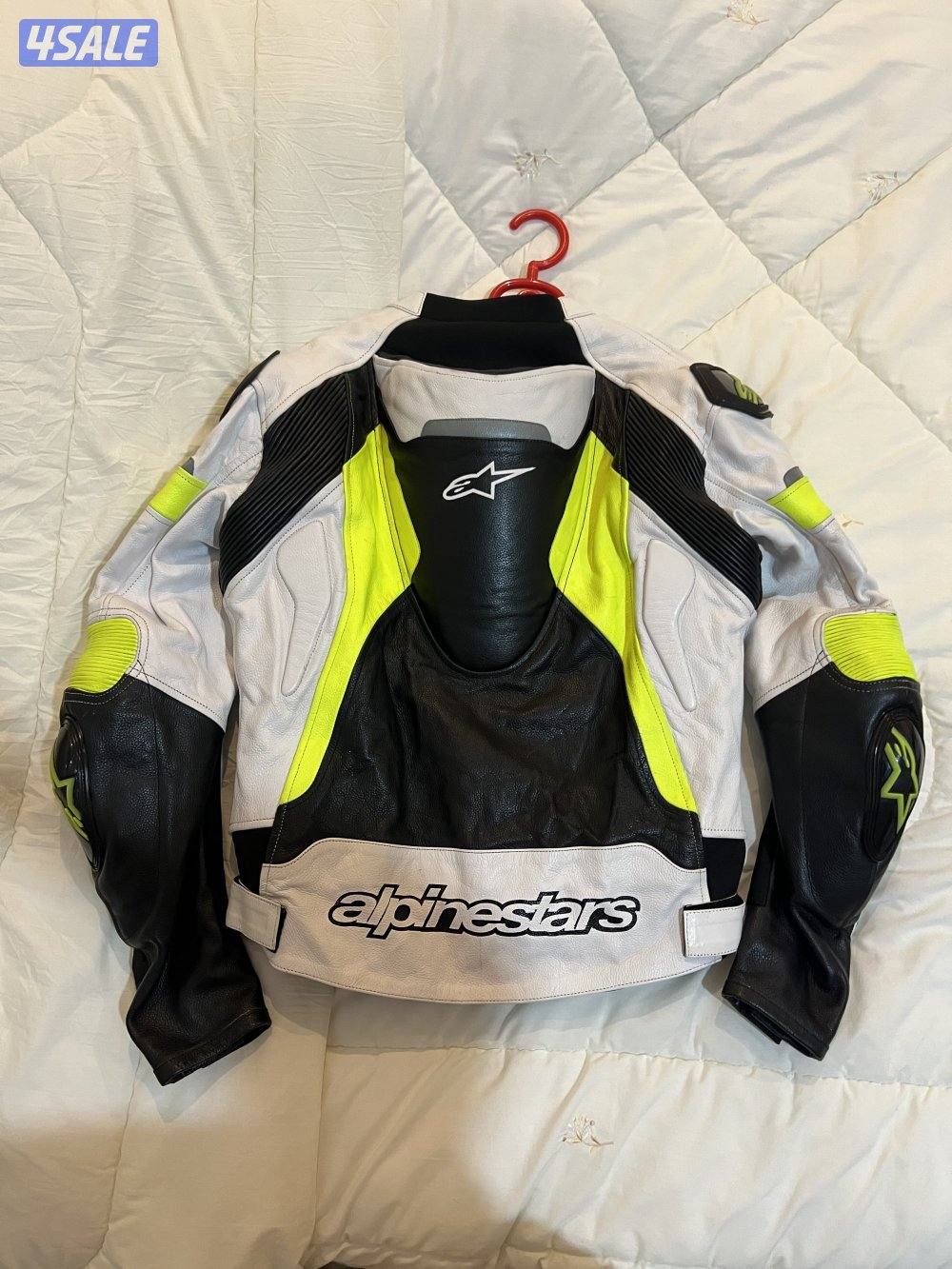 New Alpinestars track leather jacket2